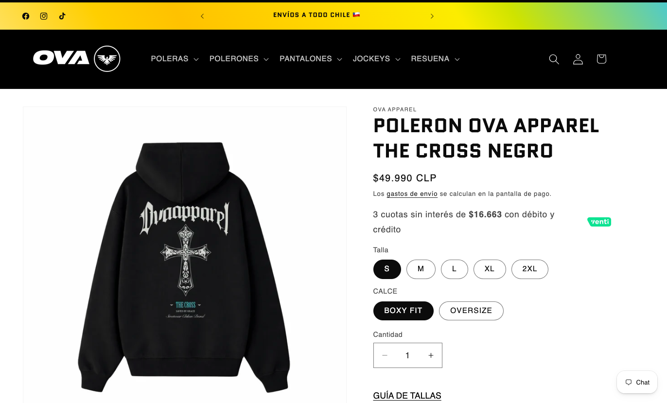 Proyecto OVA APPAREL